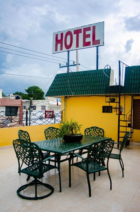 Hotel Villa Angeles Campeche Esterno foto